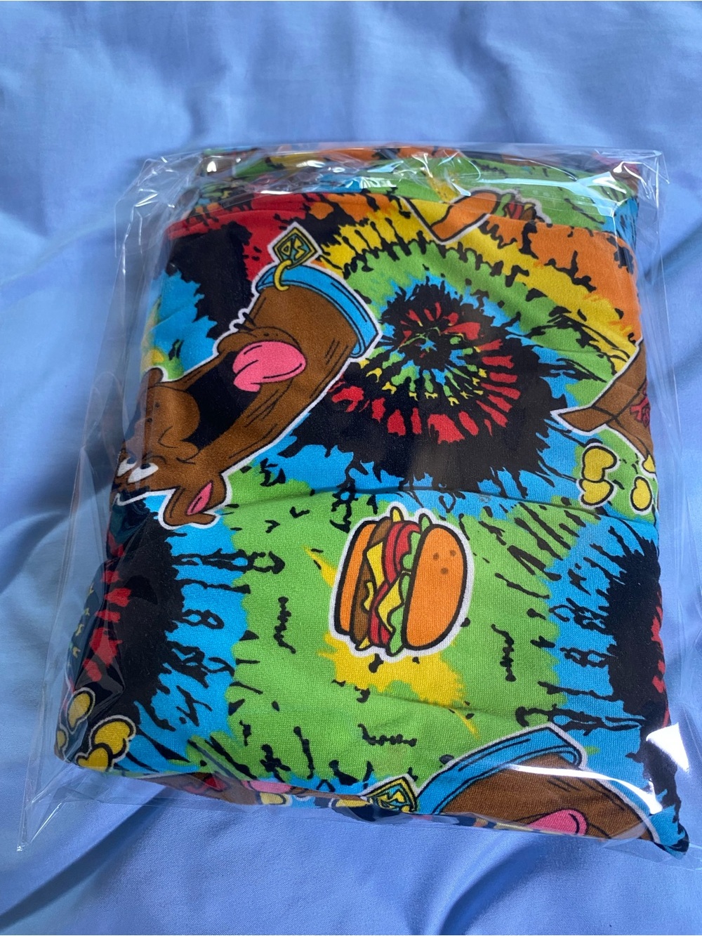Scooby Doo Tie Dye Pizza Burger Snack Pajama pants - Picture 4 of 4